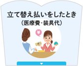 立て替え払いをしたとき